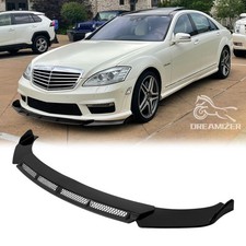 Front Bumper Lip Spoiler Splitter For Mercedes-Benz S-Class W221 S500 S600 S63 picture