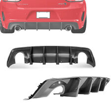 Widebody Only Carbon Fiber Look Rear Bumper Diffuser Lip For 20-23 Dodge Charger picture