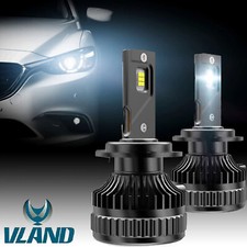 VLAND D2H D2C D2R D2S LED Headlight Bulbs High Low Beam Conversion Kit White x2 picture