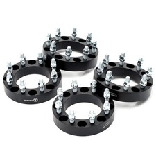 VLAOSCHI 4X Black 8x180 to 8x170 Wheel Adapters 1.5 Inch with 14x1.5 Studs picture