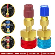 R134A to R1234YF Quick Couplers Kit Adapter Adjustable High & Low Connection picture