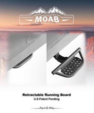 Heavy Duty Retractable Running Boards for EZGO TXT 1996-2013 Golf Cart picture