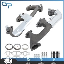 LH+RH Exhaust Manifold Set For Chevy GMC C/K 1500 2500 Suburban 88-95 5.0L/5.7L picture