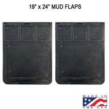 2 Rubber Truck Mud Flaps 19