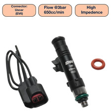 DeatschWerks For Universal 650cc Single Fuel Injector / 60mm Length / 14mm picture