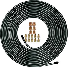 Muhize 3/16 Brake Line Tubing Kit - Upgraded 25 Ft. of Flexible Pvf-Coated Steel picture