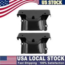 2 Pcs Exhaust Bezels for Chevy Silverado 1500 for GMC Sierra 1500 2019-2024 picture