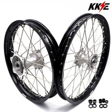 KKE 21/19 Cast Dirt Bike Wheels for Honda CRF250R 2004-2013 CRF450R 2002-2012 picture