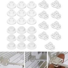 Replace 3316450.901 Wire Shelf Clip Kit for Dometic RV Refrigerator 6/7/8/9/13.5 picture