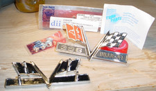 1965 66 67 Camaro Chevelle El Camino Corvette SS 396 Turbo Jet Flags Emblems picture