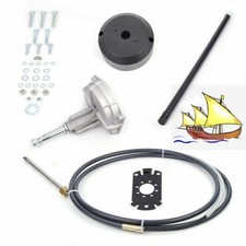 12 Feet Boat Rotary Steering System Outboard Set With 12Ft SS13712 Marine Cable picture