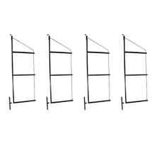 4Pk 3 Tier Shipping Container Shelving Bracket 24