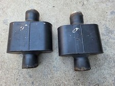 Flowmaster super 10 series 3 in used pair race muffler 843015 performance chevy picture
