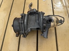 Used vintage mechanical fuel/vacuum pump removed from an early Oldsmobile Rocket picture