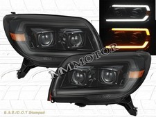 AlphaRex Pro Alpha-Black Projector Headlights for 2006-2009 Toyota 4Runner picture