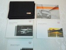 2009 AUDI TT  / TTS ROADSTER FACTORY OWNERS MANUAL SET MINT picture