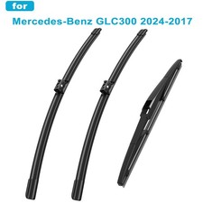 For Mercedes-Benz GLC300 2024-2017 Front and Rear Windshield Wiper Blades OEM picture