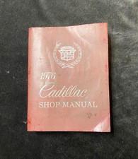 1976 Cadillac Service Shop Manual - GM Original, Repair & Maintenance picture