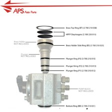 Replacement HPFP Diaphragm for BMW Rolls Royce V12 High Pressure Fuel Pump 2BANK picture