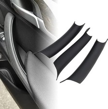 3X Inner Door Handle Cover for BMW X5 F15 2014-2018 X6 F16 2015-2018 Black picture