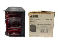 Perko 109-R00-BLK, Port Side Navigation Red Light, (Bulb is not included), NEW picture