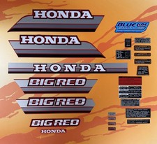 1985 Honda ATC250ES 250ES ATC Big Red Tank Decals Complete Kit 85 Sticker 250 picture