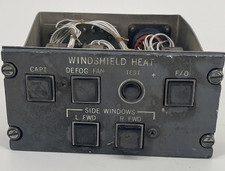 Lockheed L-1011 25-1507602-101 Windshield Heat Control Panel Aircraft Boeing picture