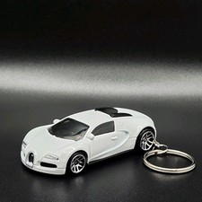 2005-2011 Bugatti Veyron White Custom 1/64 Scale Diecast Model 🎁 GREAT GIFT 🎁 picture