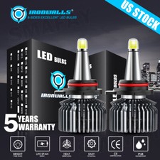 8-Sides HB3 9005 LED Headlight Super Bright Bulbs Kit White 6500K High Beam 2026 picture