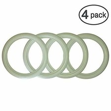 13 Inch Rims Whitewall Flapper Sidewa Topper Tire Trim Insert Style Set of 4 pcs picture