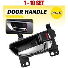 1-10x Interior Door Handle Black Chrome Passenger Side Fit SUBARU WRX 2015-2021 picture