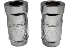 Eddie Trotta Designs - TC-WT963 - Fork Slider Covers, Chrome picture