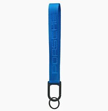 Porsche 911 GT3 Door Pull Handle Style Key Chain Strap Shark Blue Lanyard Ring  picture