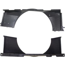 Fan Shrouds Upper Lower For 2001-2005 Silverado Sierra 2500HD 3500 6.6L Diesel picture