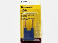 Bussmann BP-FLM-100-RP 100 Amp Bolt In Cartridge Fuse Male Terminals picture
