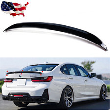 FOR 2019-2026 BMW G20 330i M340i GLOSS BLACK SPORT REAR TRUNK SPOILER WING picture