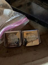 kaiser jeep belt buckles chrome rare wagoneer gladiator jeepster commando picture