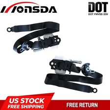 Front Left and Right Seat Belt For Toyota Camry  2018-24 Retractor Assembly picture