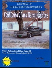Ford Torino Gt Mercury Cyclone Fairlane Ranchero Restoration Manual Parts Book picture
