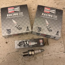 8 CHAMPION 792 RACING SPARK PLUGS NEW OLD STOCK C59YC picture