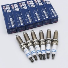 6X Bosch ZGR6STE2 Spark Plugs Fits For BMW E60 E90 E92 E93 135i 335i 535i OEM picture