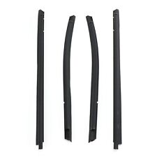 4Pcs Window Weatherstrip Belt Molding For Toyota Tacoma Double Crew Cab 2005-15 picture