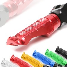 R-FIGHT Red Front Foot Pegs For Kawasaki Ninja 400 18 19 20 21 22 picture