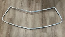 1973-77  CHEVY MONTE CARLO REAR WINDOW TRIM CHROME OEM PLEASE READ picture