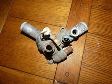 85-89 TOYOTA MR2 AW11 NA ENGINE THERMOSTAT HOUSING no SENSORS OEM picture