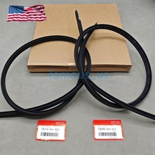 OEM Left & Right Roof Drip Molding Weatherstrip Fits For 1996-2000 Honda Civic picture