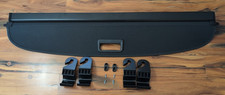 Retractable Trunk Cargo Cover Security Shade Black with Full Mounting Hardware picture