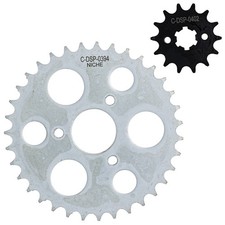 NICHE 428 Pitch Front 14T Rear 35T Drive Sprocket Kit Polaris Sportsman 90 110 picture