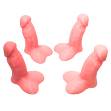 Funny Glow in The Dark Prank Dick Valve Stem Caps Glowing Pencil Prank Valve Cap picture