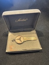 Mercedes Benz Avedon Brass & Sterling Blank Key Vintage Rare picture